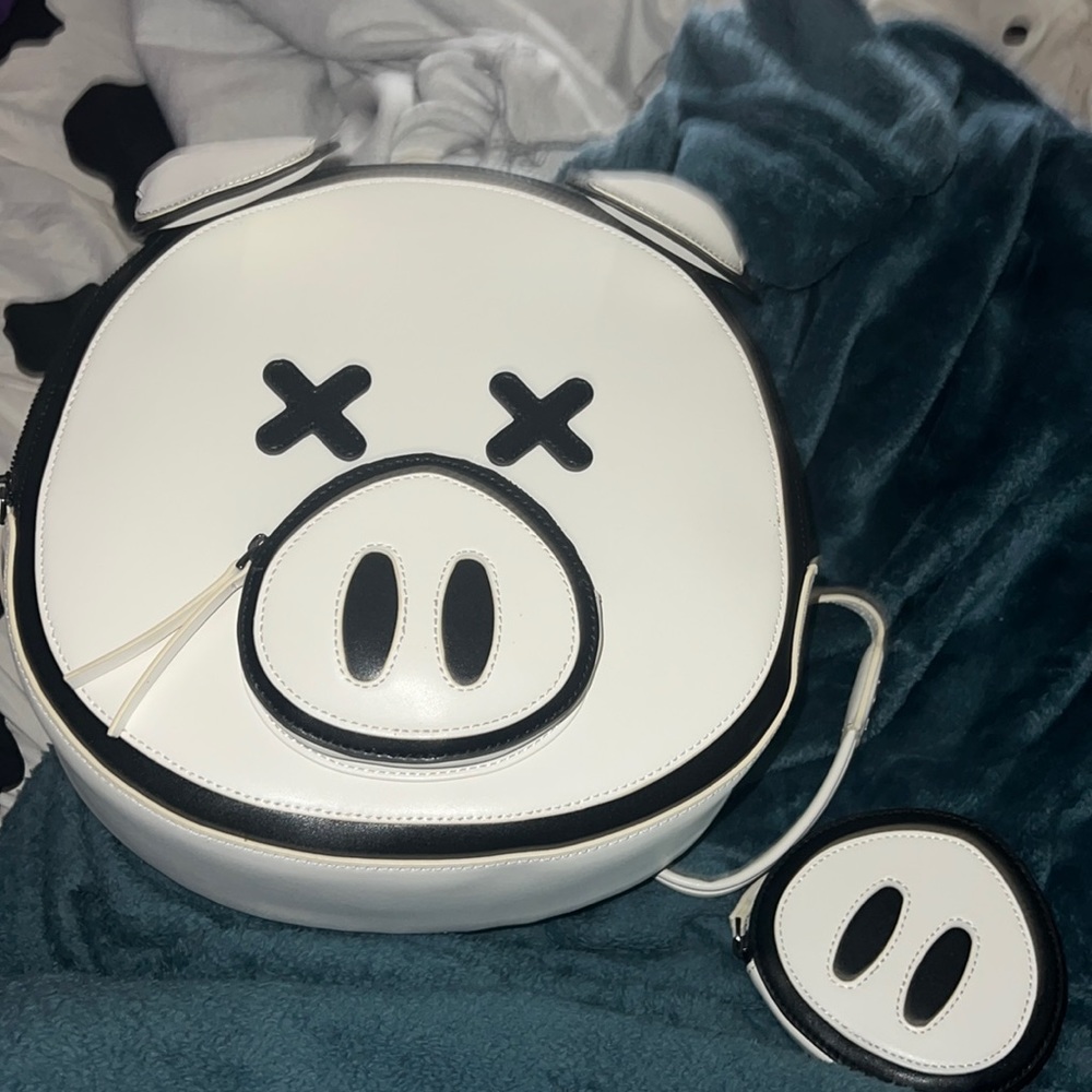 Shane Dawson pig backpack and Wallet